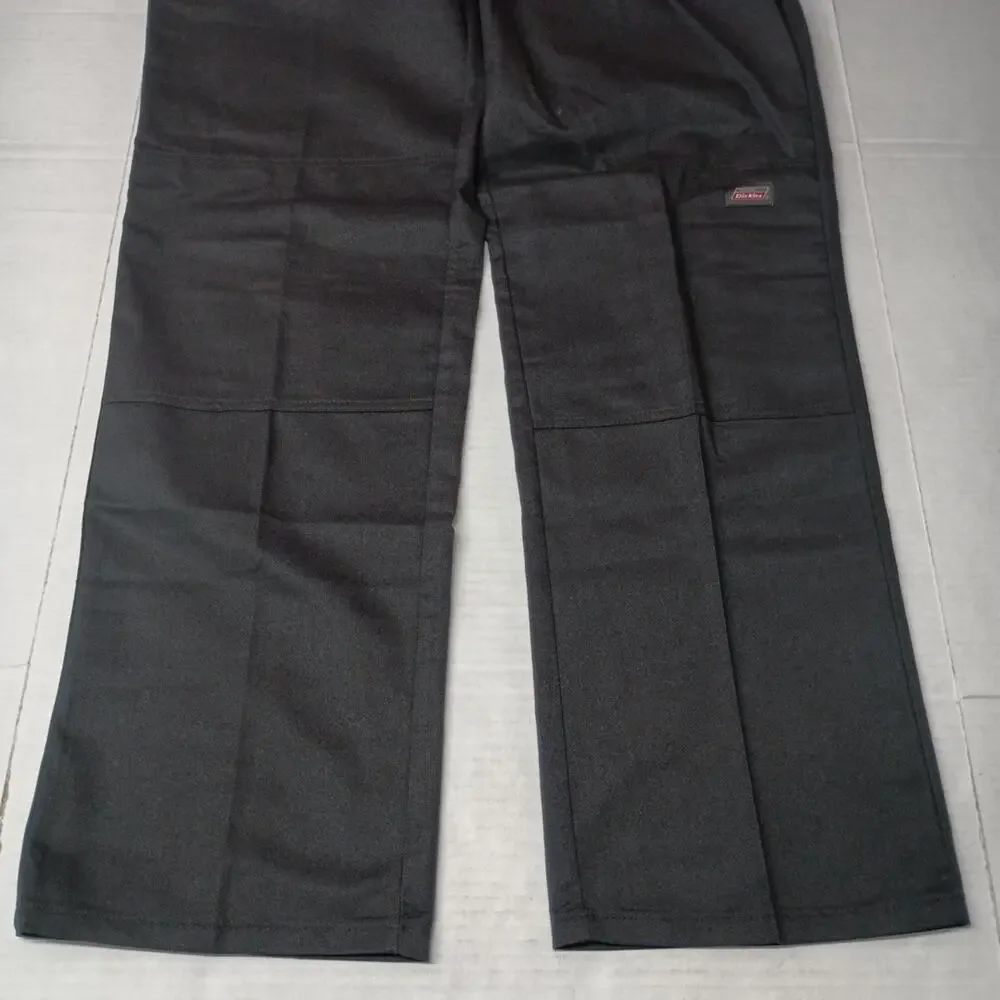 Dickies Loose‎ Fit Double Knee Work Pants Men's 34x34 Black Straight Leg